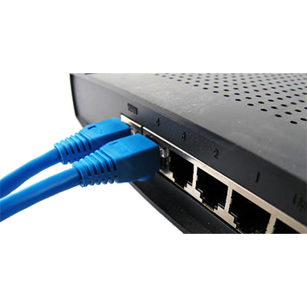 Connecter le terminal de Moneris au routeur au moyen d’un câble Ethernet