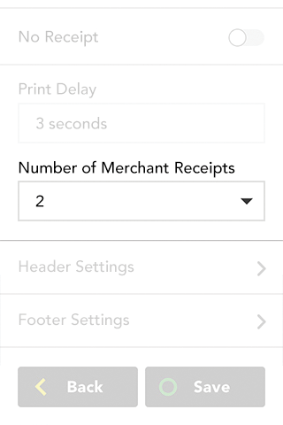 Setting up Merchant Receipts on Moneris Desk/5000