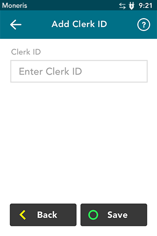 Adding a Clerk ID