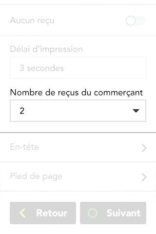 Configurer le nombre de copies du reçu du commerçant sur le terminal Desk/5000 de Moneris