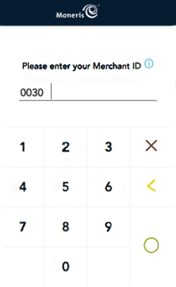 Enter your merchant ID