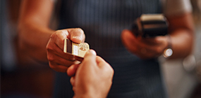 Paying by card
