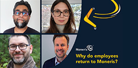Moneris employees collage