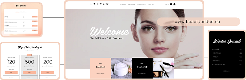 5 Fabulous Website Templates for Your Nail Salon