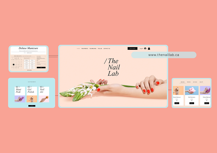 5 Fabulous Website Templates for Your Nail Salon