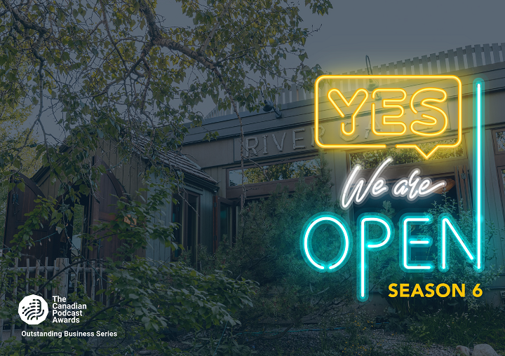 Yes We Are Open Podcast Season 6 Episode 1-River Cafe