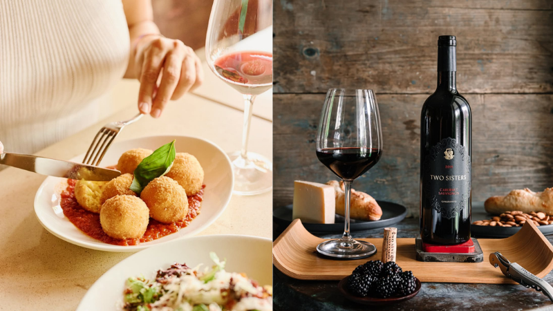 A Taste of La Dolce Vita at Two Sisters Vineyards