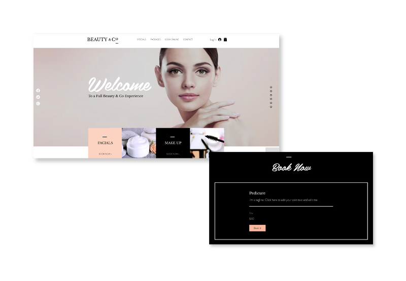 Beaty and Co Wix Template