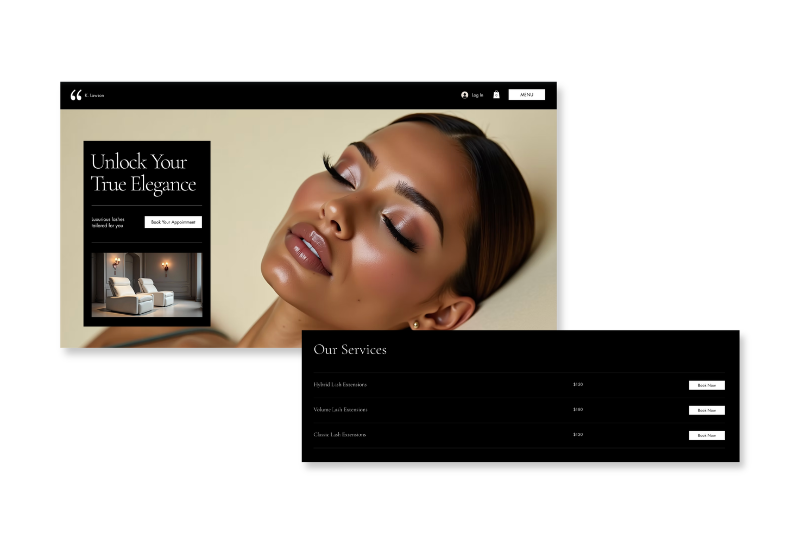 K.Lawson Wix Template