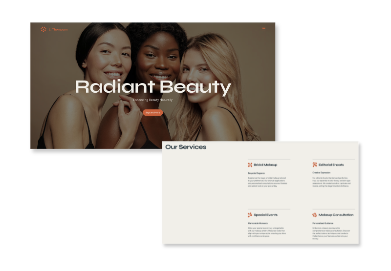 L.Thompson Wix Template