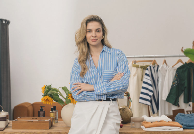 Small business employee using digital technology to support day-to-day business operations.