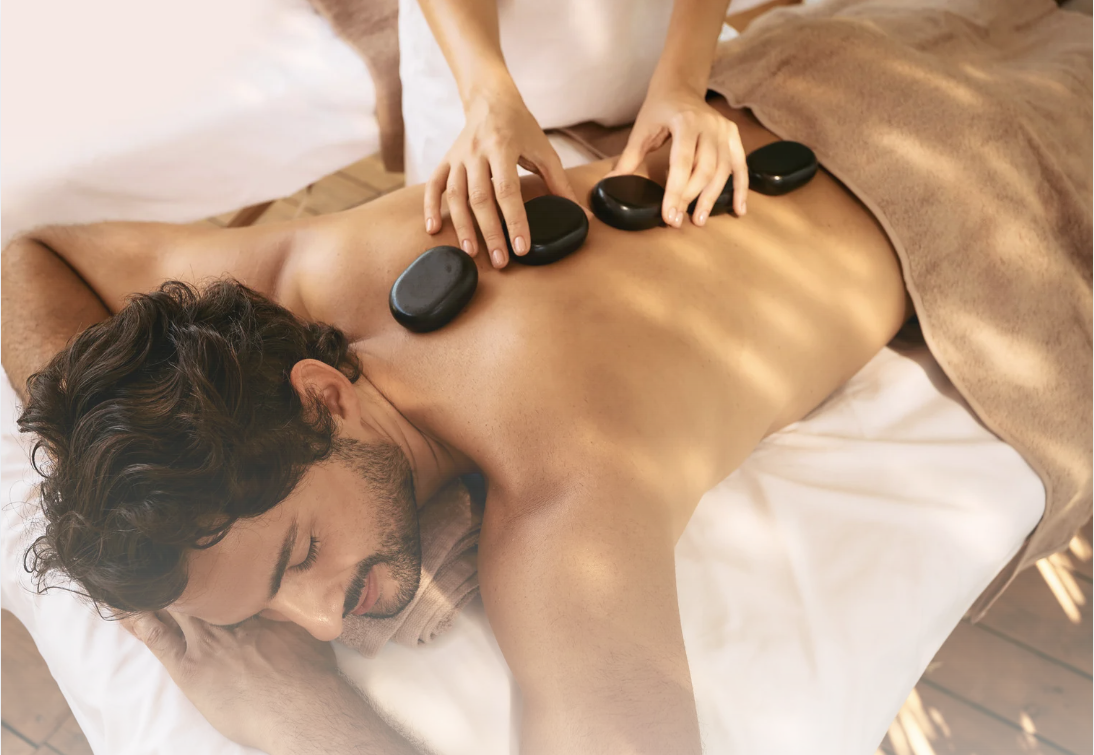person getting a massage 