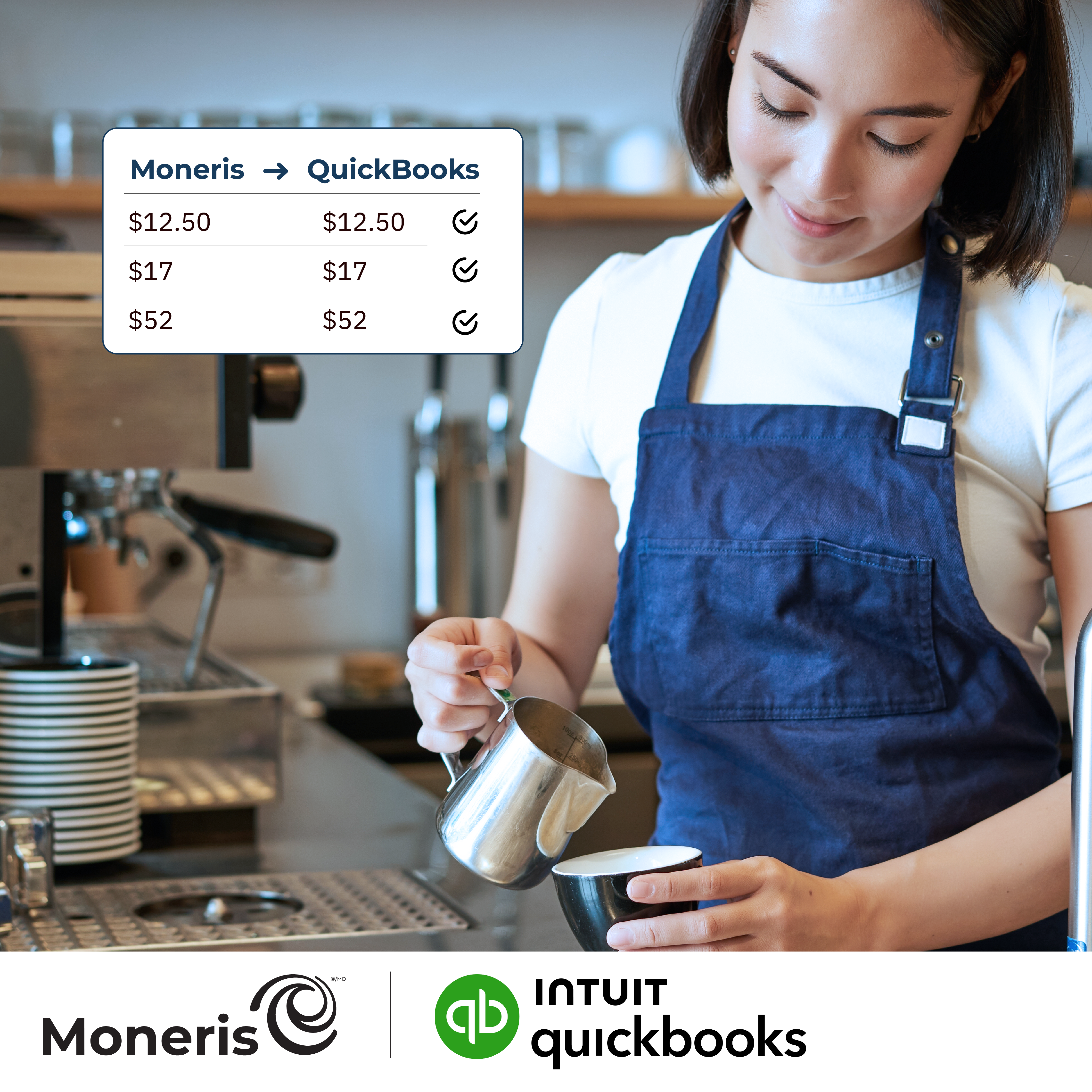 Simplify your payments and accounting with QuickBooks Online and Moneris
