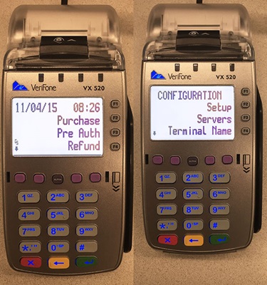 Verifone Instructions pour la réinitialisation (Vx520, Vx810, Vx820)