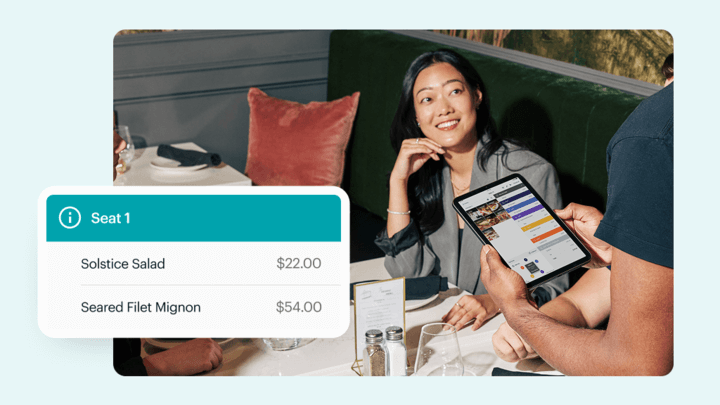 TouchBistro point-of-sale system with cash drawer and receipt printer integrated with Moneris for seamless restaurant payment processing.