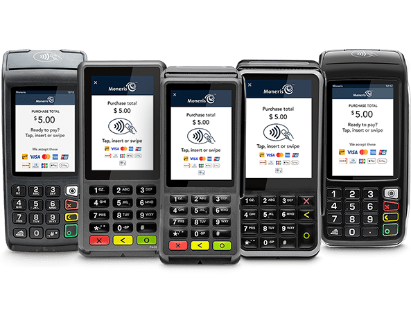 Moneris Core family of payment processing terminals