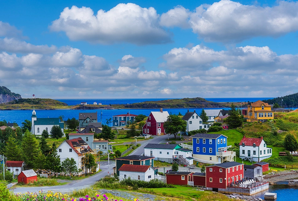 sky view of newfoundland and labrador