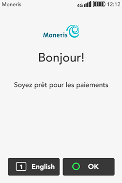 Bonjour! Soyez pret pour les paiements