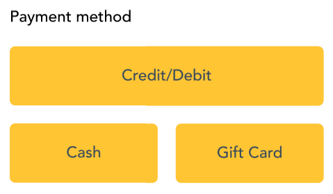 payment methods