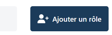 bouton pour ajouter un role