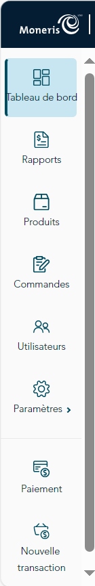menu principal